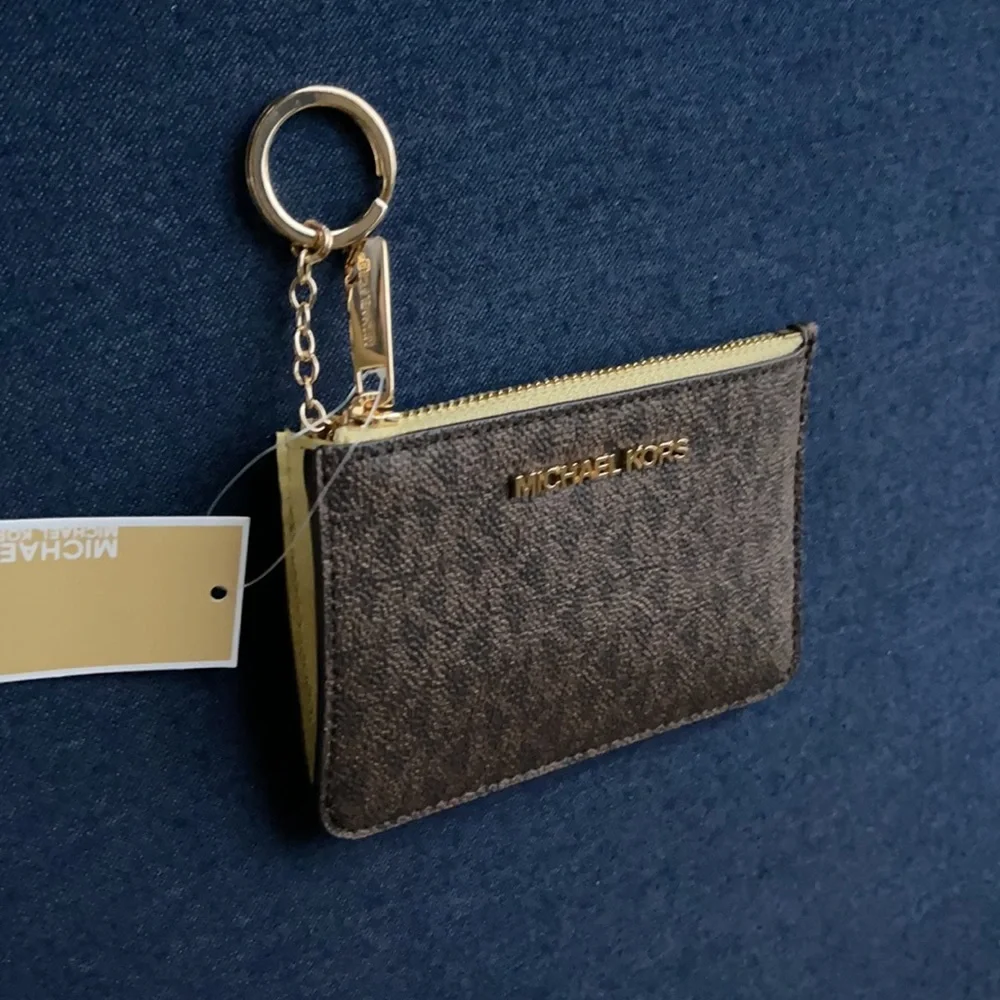 Michael Kors Small TZ Coinpouch with ID